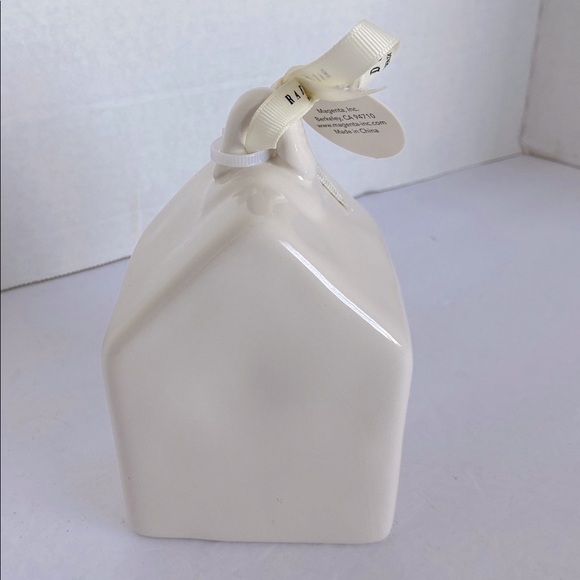 Rae Dunn Ceramic Salt Pig Birdhouse Farmhouse Decor New With Tag Hone Decor - Picture 3 of 7